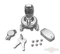 Ignition Switch, 5 Post with 2 Caps For Harley-Davidson 71500-36TA