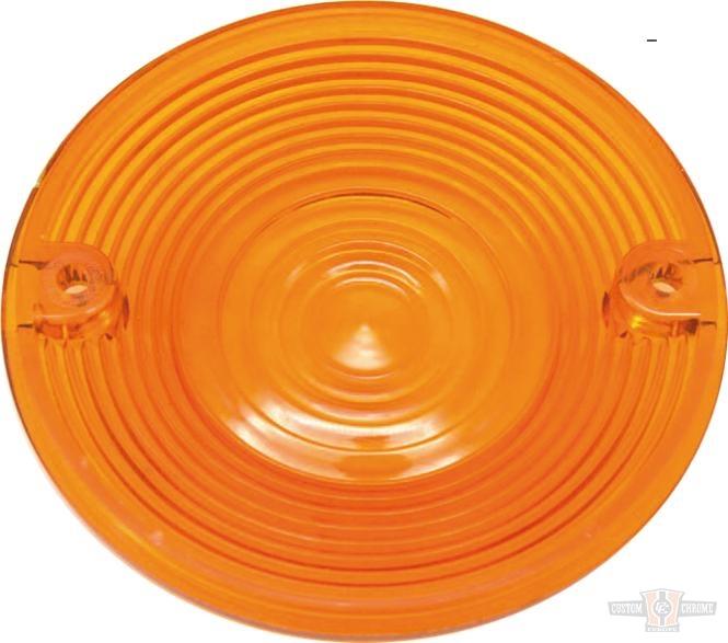 Amber Turn Signal Lens for Late Models For Harley-Davidson