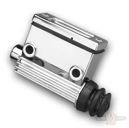 Kelsey-Hayes Style Brake Master Cylinder, 3/4" Bore, Chrome For Harley-Davidson