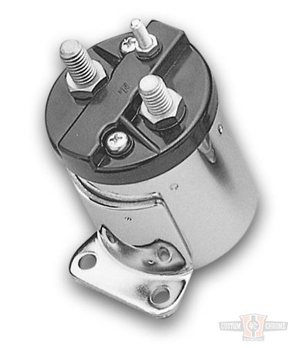 Starter Solenoid Chrome For Harley-Davidson
