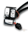 Handlebar Wire Harness Right Side, Chrome Swiches For Harley-Davidson