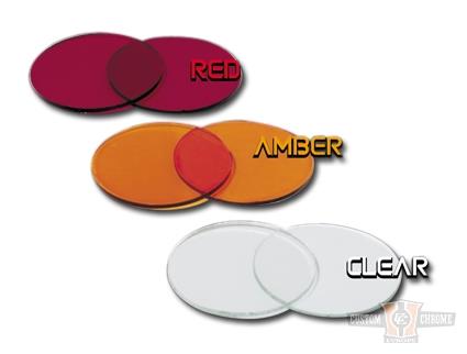 Red Replacement Lens For Harley-Davidson