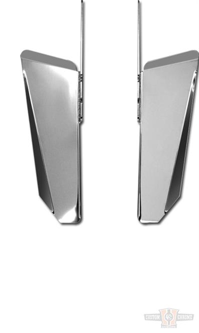 Switchblade Chrome Lowers Wind Guards For Harley-Davidson