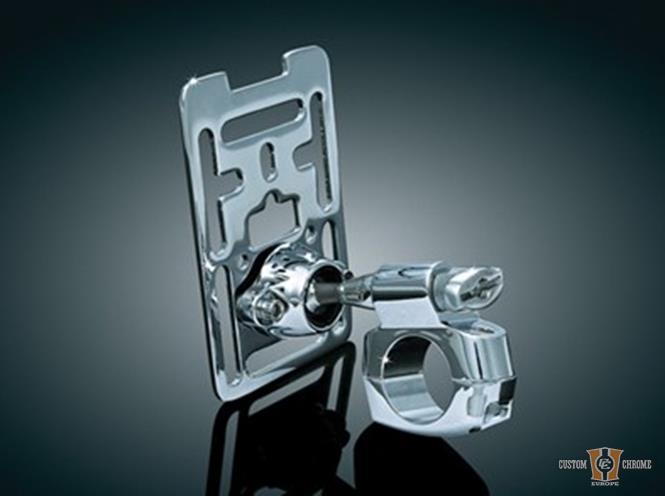 Premium XL Handlebar Accessory Mount for 1" Bars For Harley-Davidson