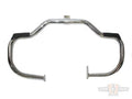 Front Engine Guard Chrome With Footrest For Harley-Davidson