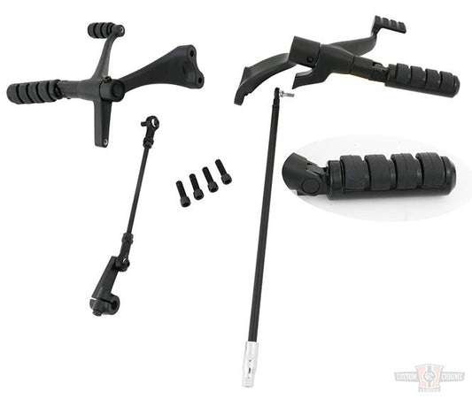 Sportster + 2" Forward Control Kit, Black For Harley-Davidson