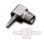 1/8" NPT 90 DEGREE MALE ADAPTER For Harley-Davidson