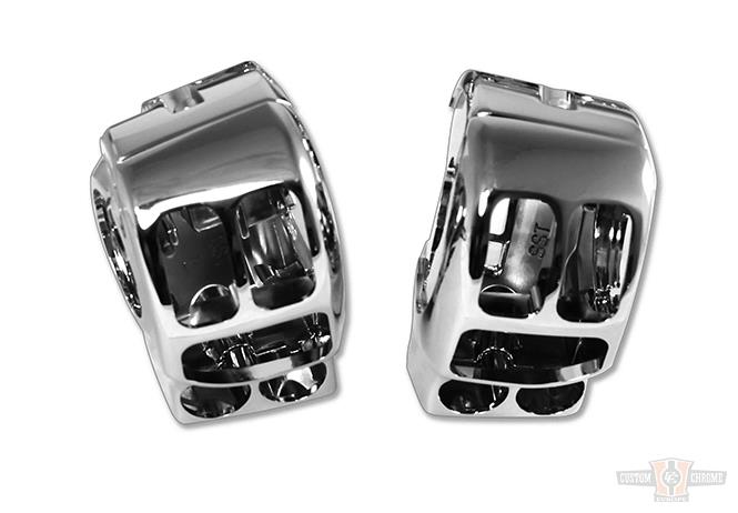 Chrome Switch Housings For Harley-Davidson