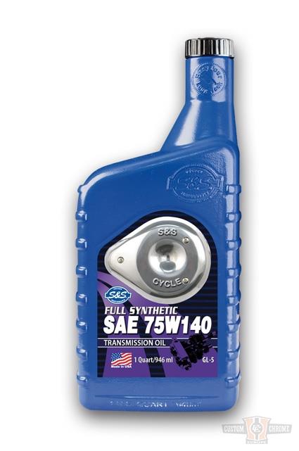 Oil, 75W140, Synthetic For Harley-Davidson