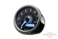 Velona Tachometer 60mm, Stainless Steel Polished, White LED, CHR 8000 rpm For Harley-Davidson