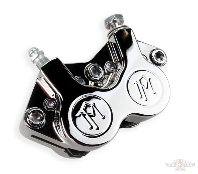 Brake Caliper 125X4S, Chrome For Harley-Davidson