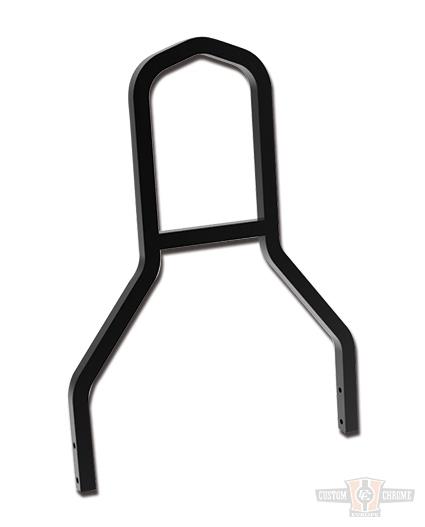 11" Mini Lowboy Back Sissy Bar, Black For Harley-Davidson