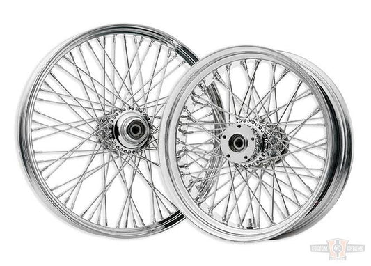 40-SPOKE 21X2.15 CHROME For Harley-Davidson