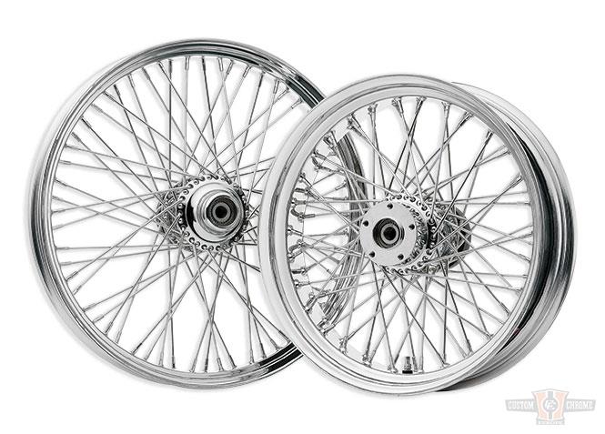 40-SPOKE 16X3.50 CHROME For Harley-Davidson