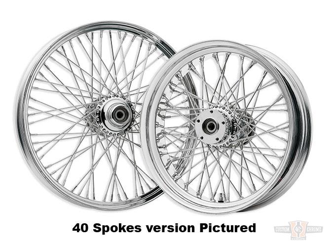 60-SPOKE 16X3.50 CHROME For Harley-Davidson