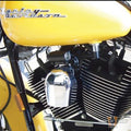 Black Smooth Power Port For Harley-Davidson