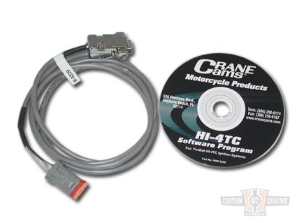 Hi-4 Twin Cam PC-Link Cable and Software For Harley-Davidson