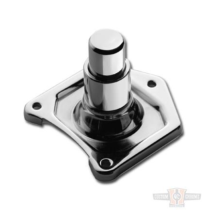 Solenoid Starter Button, Chrome For Harley-Davidson