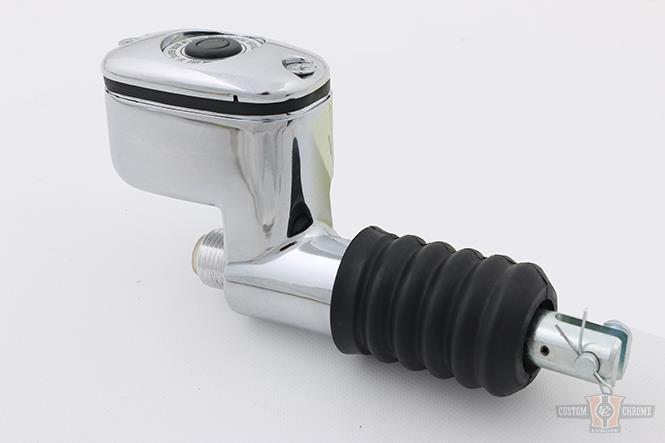 Chrome Rear Master Cylinder For Harley-Davidson