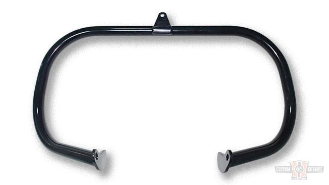 Engine Guard Curved Black Front For Harley-Davidson