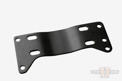 Transmission Mounting Plate, black For Harley-Davidson