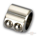 Kustom Tech 2 Button Switch Housing - Polished For Harley-Davidson