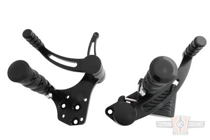 BLACK FOWARD CONTROL KIT For Harley-Davidson