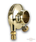 K-TECH Deluxe Extruded Throttle Housing Polished Brass For Harley-Davidson