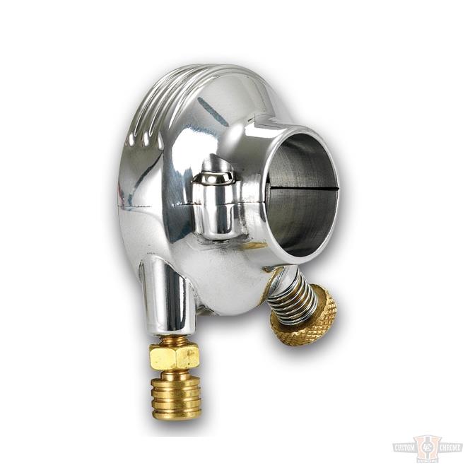 K-TECH Deluxe Extruded Throttle Housing Polished Aluminium For Harley-Davidson