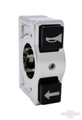 J-TECH 2 Button Switch Housing Left Side, Chrome For Harley-Davidson