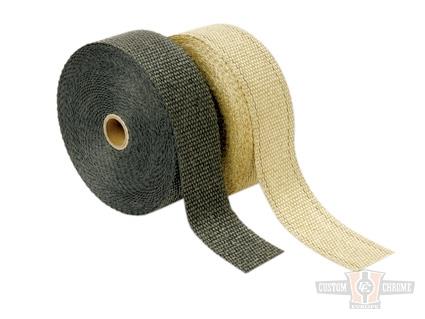 1" x 15 Ft. Black Exhaust Wrap For Harley-Davidson