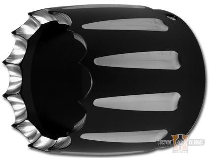 Yaffe Afterburner End Caps Black For Harley-Davidson