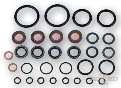 Gasket & Seal Kit, Fork Air Control For Harley-Davidson