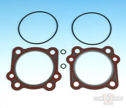 Cylinder Head/ Base Gasket with O-Rings For Harley-Davidson