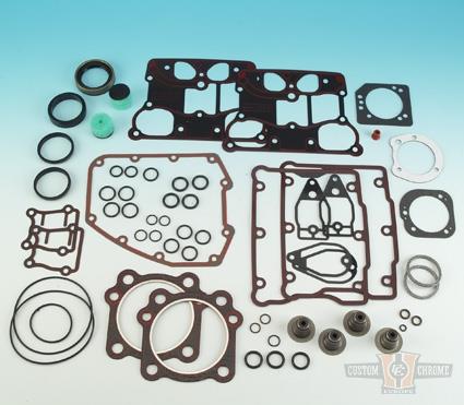 Twin Cam 88/96 Engine Gasket Kit, 3.75" Bore, 0.045" Head Gasket with Firering For Harley-Davidson