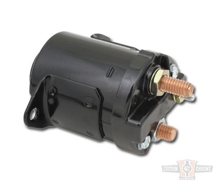 Starter Solenoid Black For Harley-Davidson