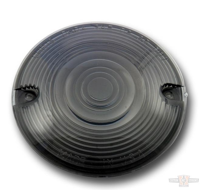 Late Touring Turn Signal Smoke Lens Only For Harley-Davidson