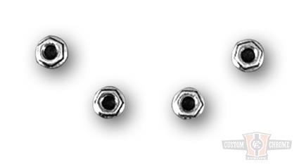 Serrated Exhaust Flange Nuts For Harley-Davidson