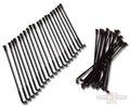 TTS SPOKES KIT BLK CHR, MISC. NIPPLES For Harley-Davidson