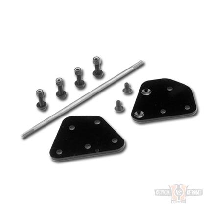 2" Forward Control Extension, Black For Harley-Davidson