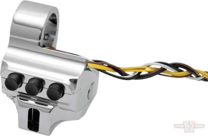 Switch Assembly 4 Button Left Side For Harley-Davidson