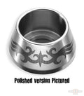 Riser Bolt Cover Alu 1/2, Tribal For Harley-Davidson