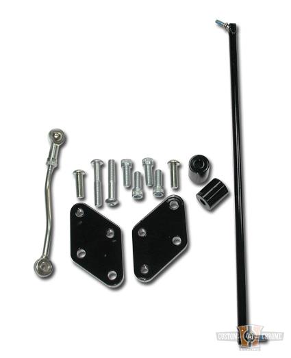 Reduced Reach Conversion Kit (-2"), Black For Harley-Davidson