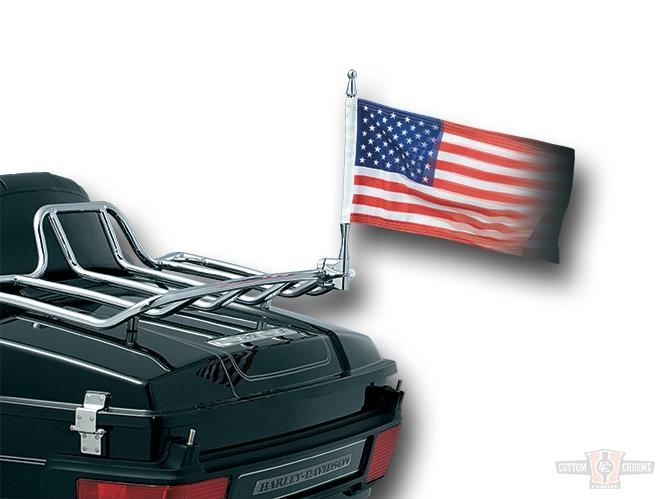 1/2" Vertical Flag Mount Kit For Harley-Davidson