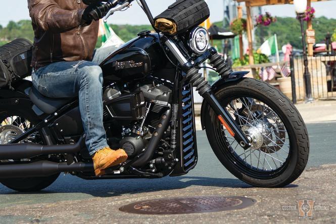 Precision Chin Spoiler, Gloss Black For Harley-Davidson