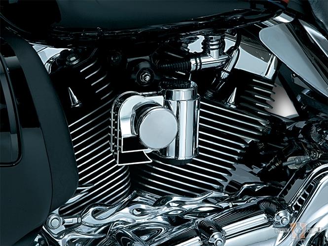 Deluxe Wolo Bad Boy Horn Kit For Harley-Davidson