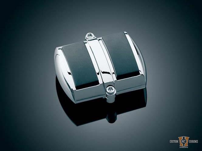 ISO-Brake Pedal Cover, Chrome For Harley-Davidson