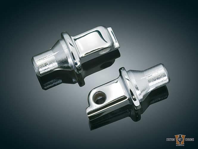 Tapered Peg Adapter For Victory & Indian, Chrome For Harley-Davidson