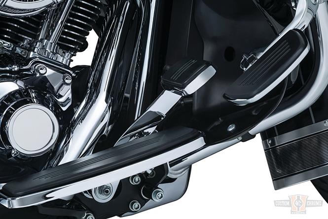 Kuryakyn, Extended Brake Pedals, For Models With Fairing Lowers, Chrome For Harley-Davidson