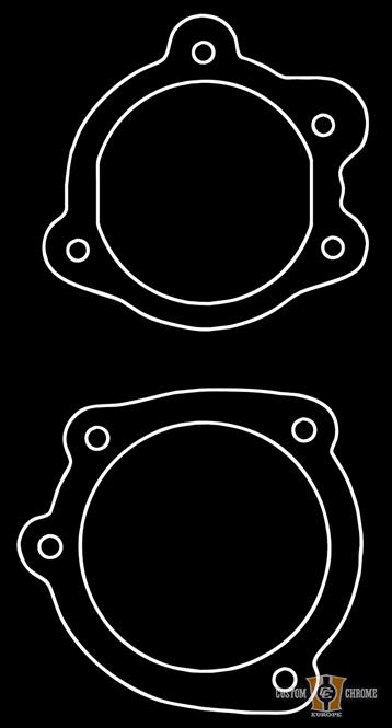 Carb Inlet Gasket, Late Inlet For Harley-Davidson